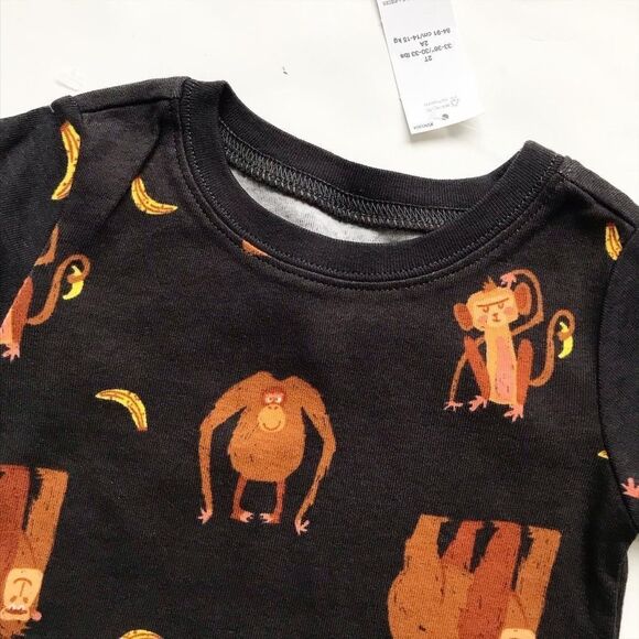 Old Navy NWT Go Bananas 4pc pajama set 2T - Picture 2 of 7